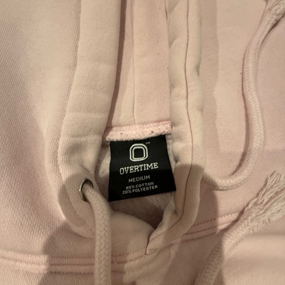 Overtime Pink Hoodie for Men - Picture 2 of 2
